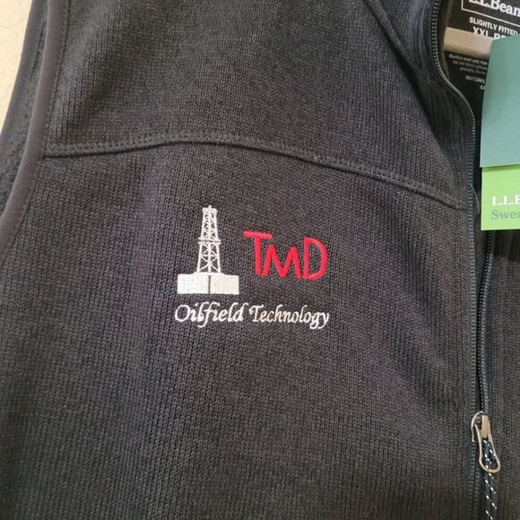 L.L.Bean Mens Slightly Fitted Sweater Fleece Vest XXL Casual Outdoors Hiking TMD - Picture 5 of 9